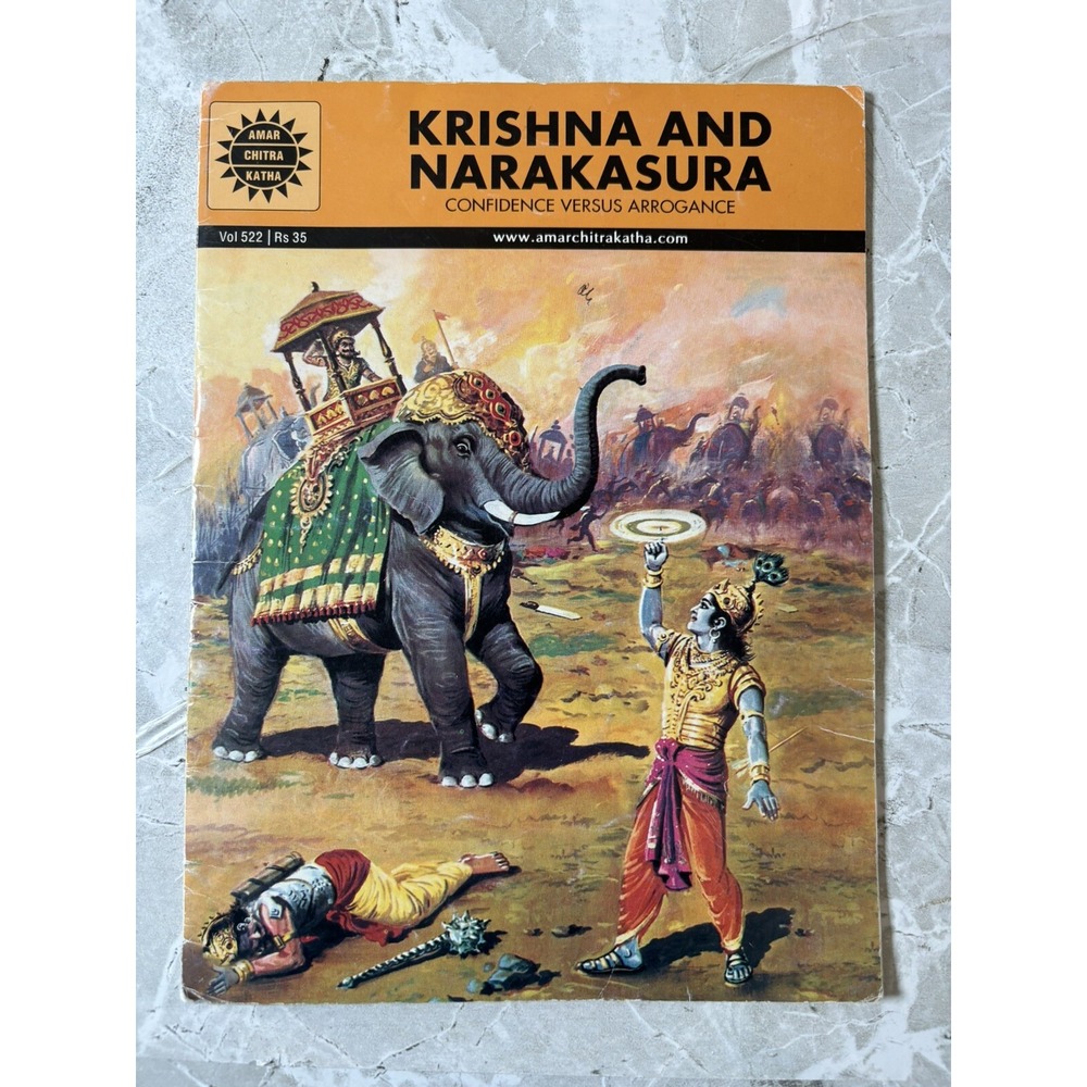 KRISHNA AND NARAKASURA By Kamala Chandrakant - GOOD